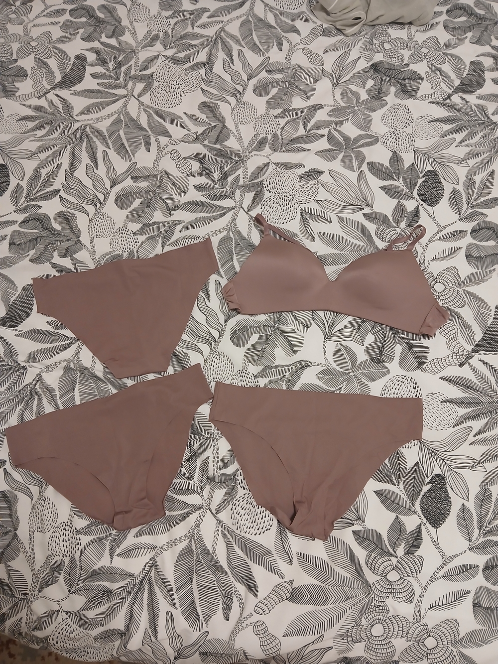 Seamless Bra and Panties Set